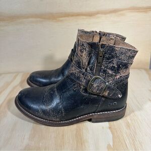 Bed Stu Becca Cobbler Series Leather Ankle Boots Women’s Size 6.5